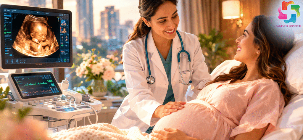 Gynecology doctor in Gurugram providing pregnancy and women health consultation at Swastik Hospital