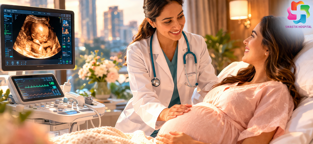 Gynecology doctor in Gurugram providing pregnancy and women health consultation at Swastik Hospital